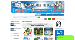 Desktop Screenshot of istanbulholding.com
